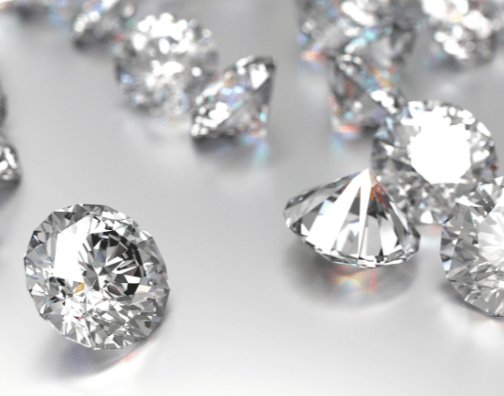 Polished loose diamonds